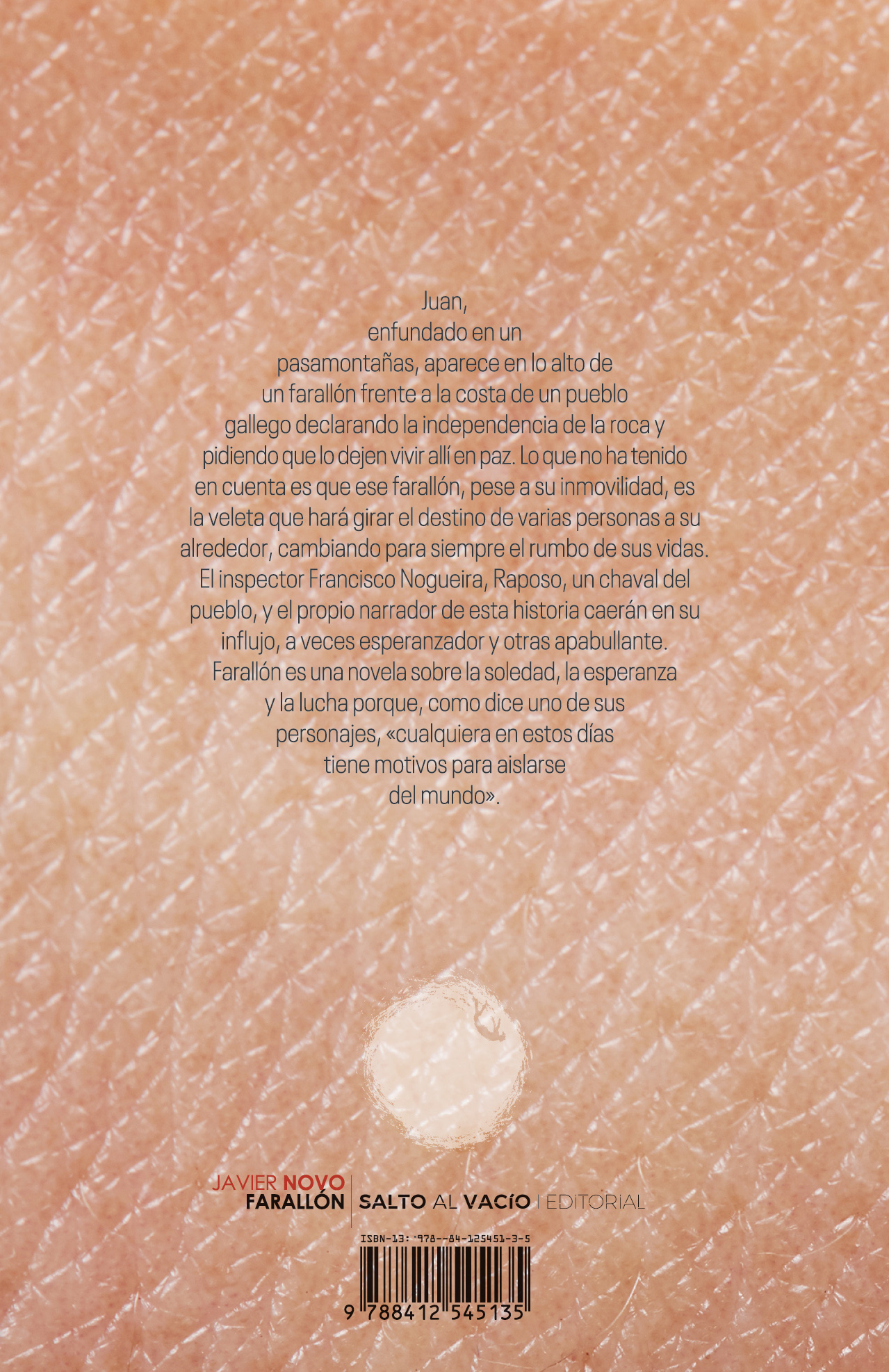 Farallón - Contraportada